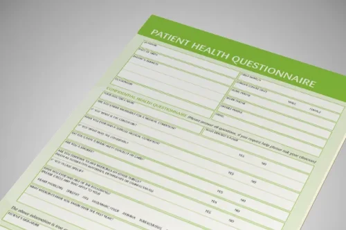 Patient Health Questionnaire Pad - NZIDT